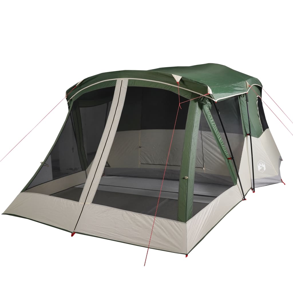 Tent met luifel 4-persoons waterdicht groen is nu te koop bij PeponiXL, paradijselijk wonen!