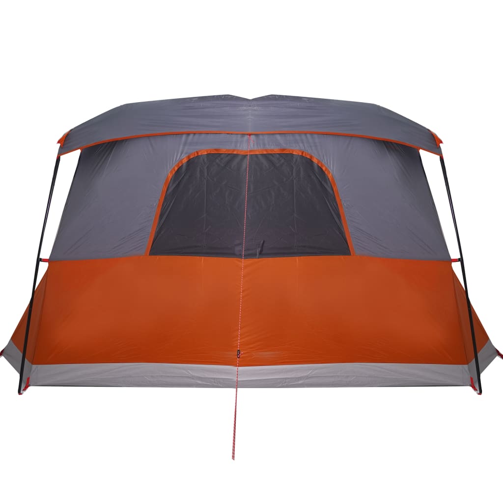 Tent met luifel 4-persoons waterdicht oranje is nu te koop bij PeponiXL, paradijselijk wonen!