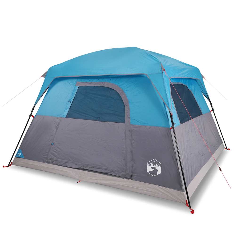 Tent 4-persoons waterdicht blauw is nu te koop bij PeponiXL, paradijselijk wonen!