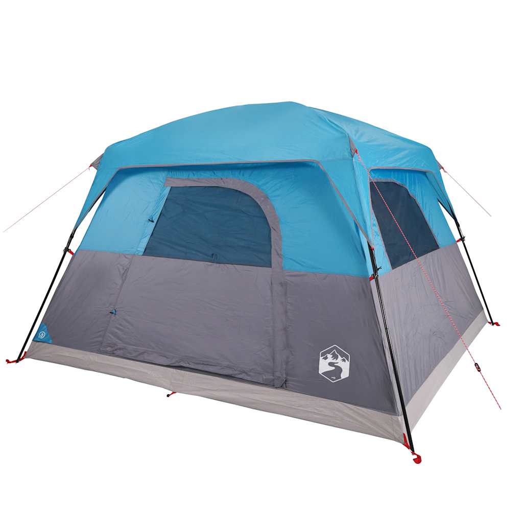 Tent 4-persoons waterdicht blauw is nu te koop bij PeponiXL, paradijselijk wonen!