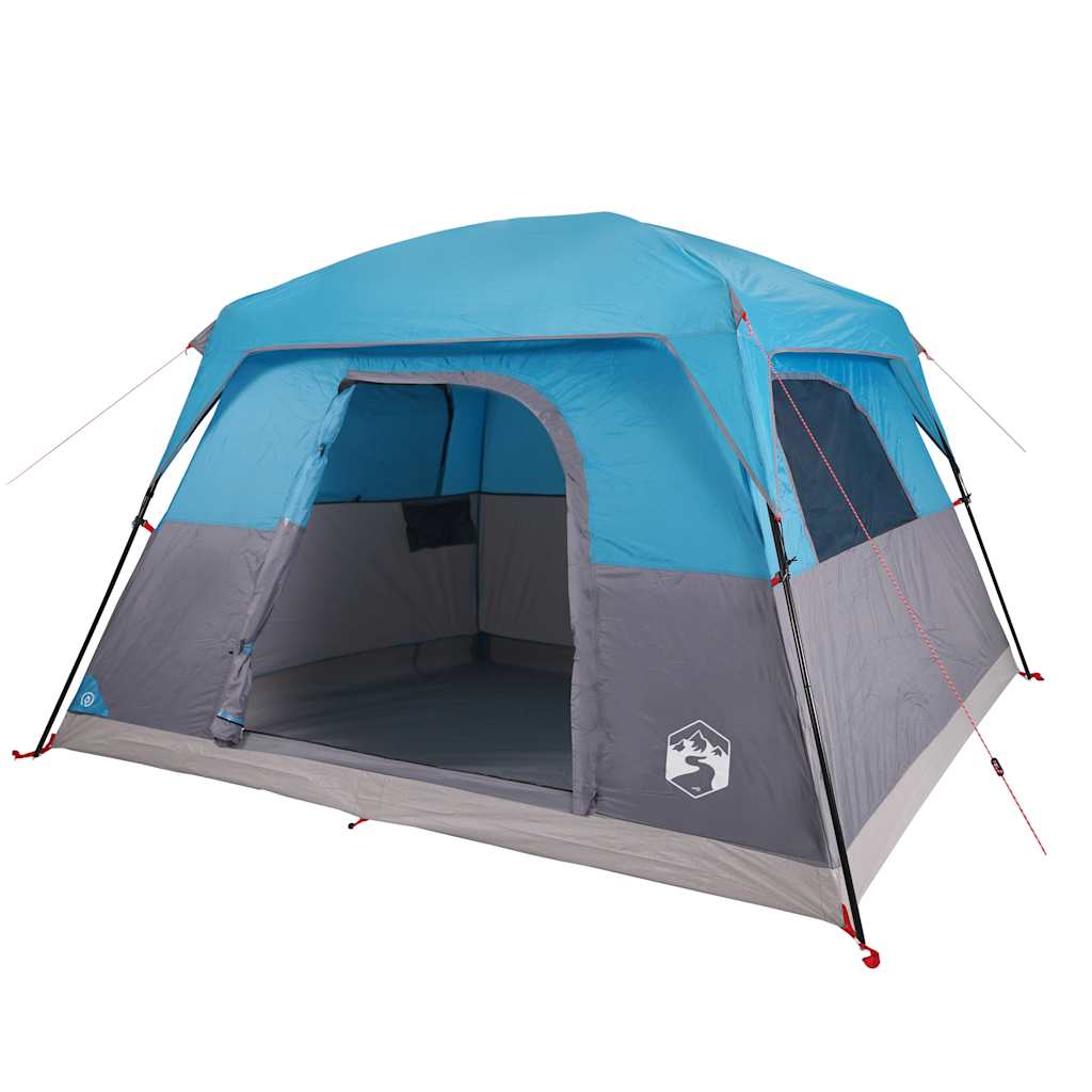 Tent 4-persoons waterdicht blauw is nu te koop bij PeponiXL, paradijselijk wonen!