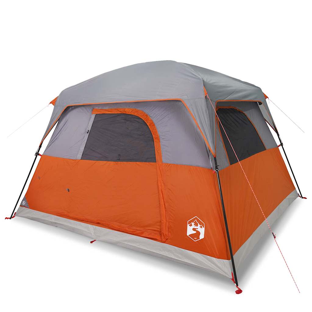 Tent 4-persoons waterdicht oranje is nu te koop bij PeponiXL, paradijselijk wonen!