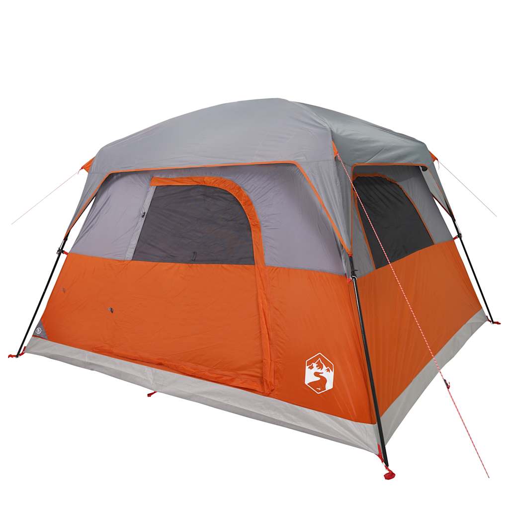 Tent 4-persoons waterdicht oranje is nu te koop bij PeponiXL, paradijselijk wonen!
