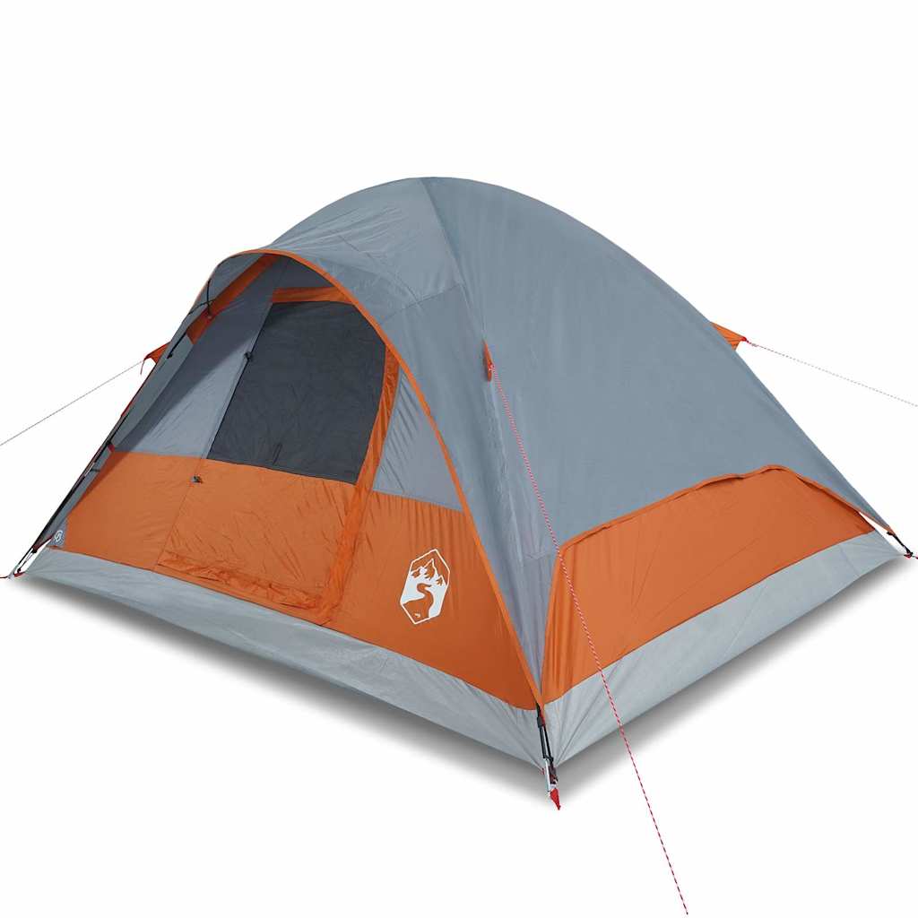 Koepeltent 6-persoons waterdicht oranje is nu te koop bij PeponiXL, paradijselijk wonen!