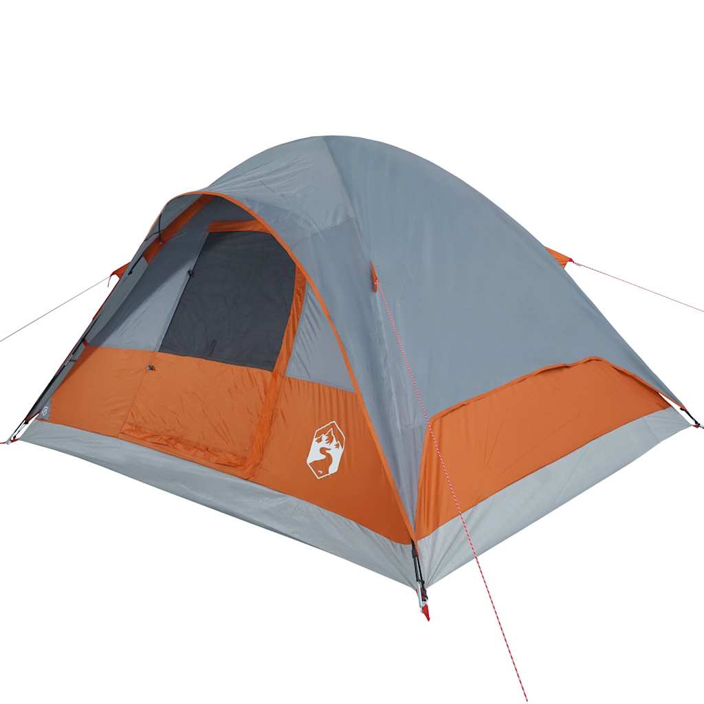 Koepeltent 6-persoons waterdicht oranje is nu te koop bij PeponiXL, paradijselijk wonen!
