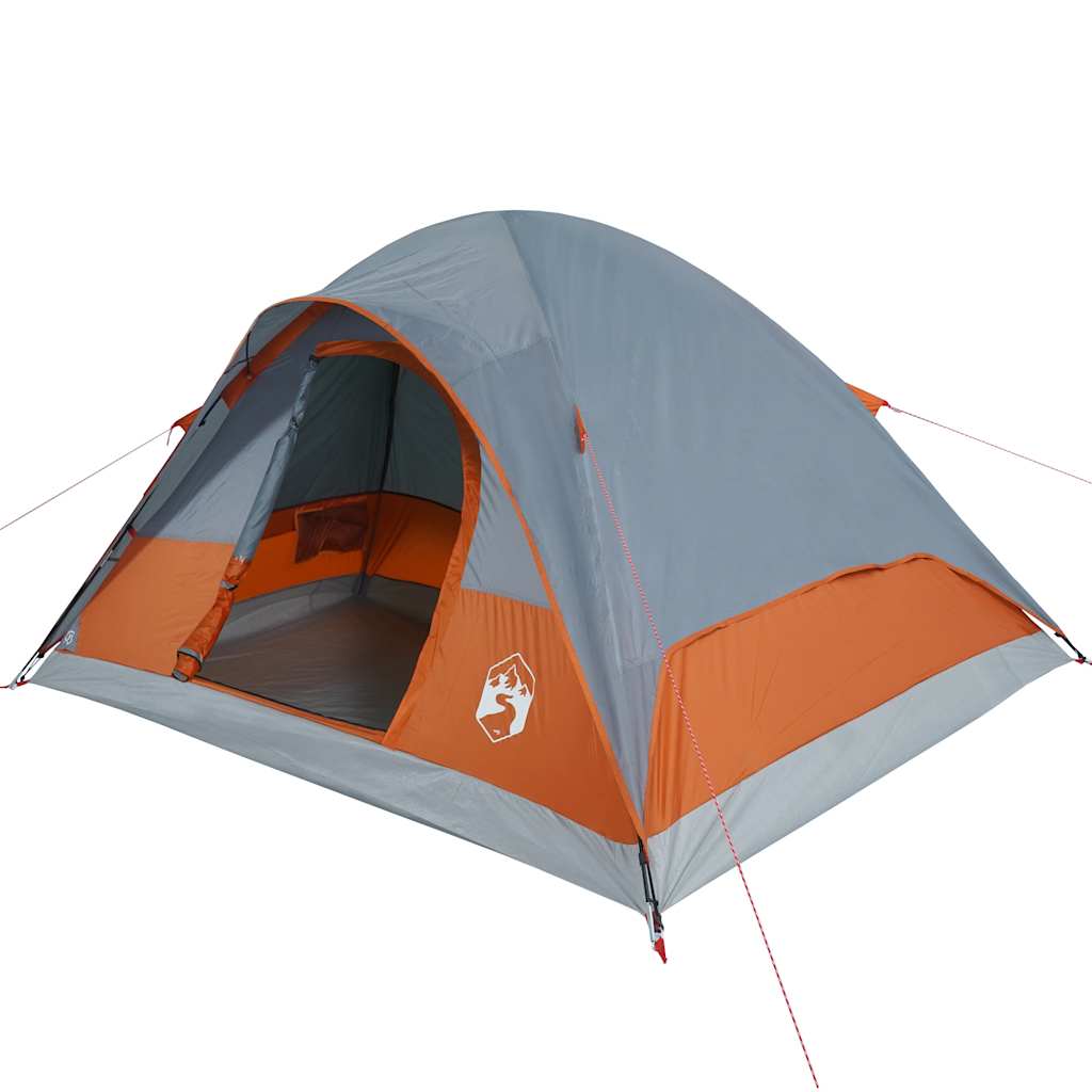 Koepeltent 6-persoons waterdicht oranje is nu te koop bij PeponiXL, paradijselijk wonen!