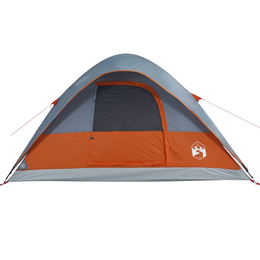 Koepeltent 6-persoons waterdicht oranje is nu te koop bij PeponiXL, paradijselijk wonen!