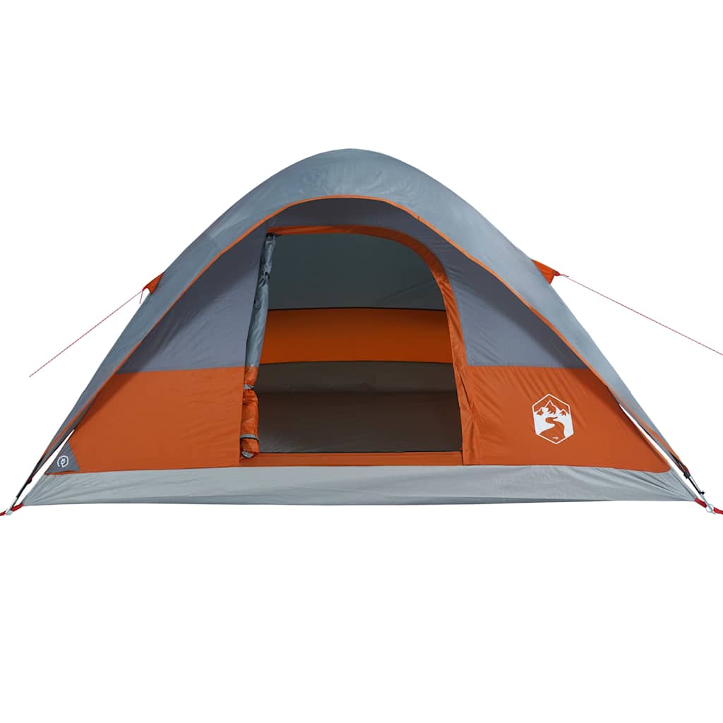 Koepeltent 6-persoons waterdicht oranje is nu te koop bij PeponiXL, paradijselijk wonen!