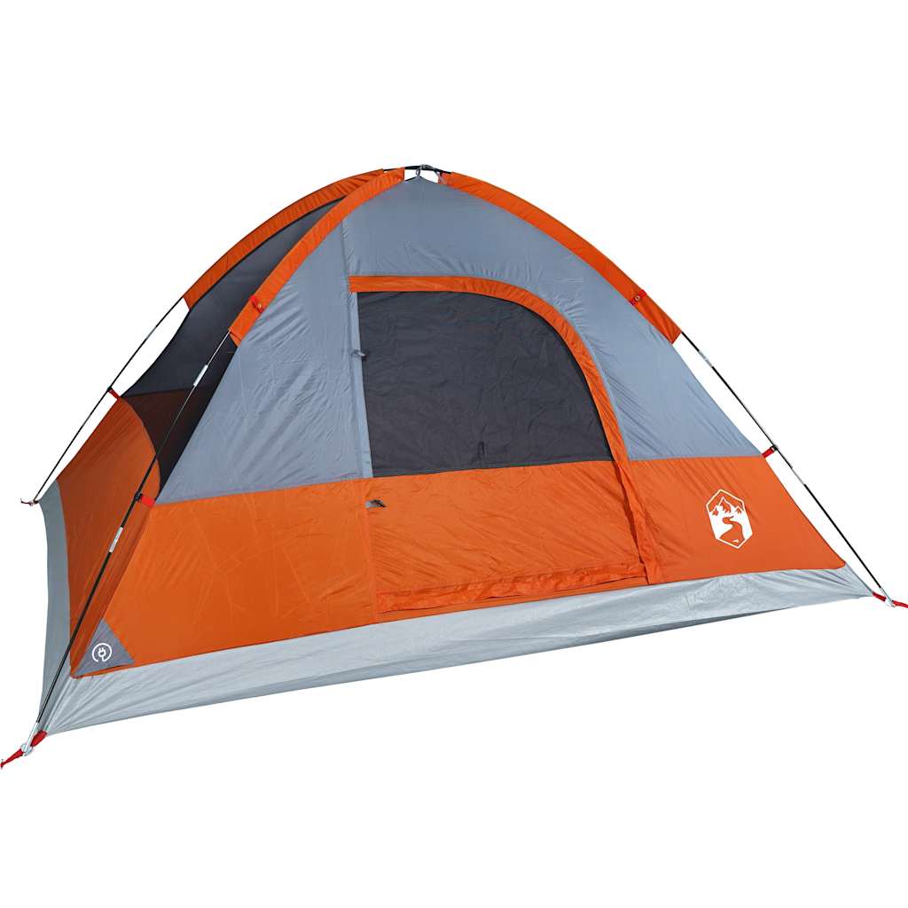 Koepeltent 6-persoons waterdicht oranje is nu te koop bij PeponiXL, paradijselijk wonen!