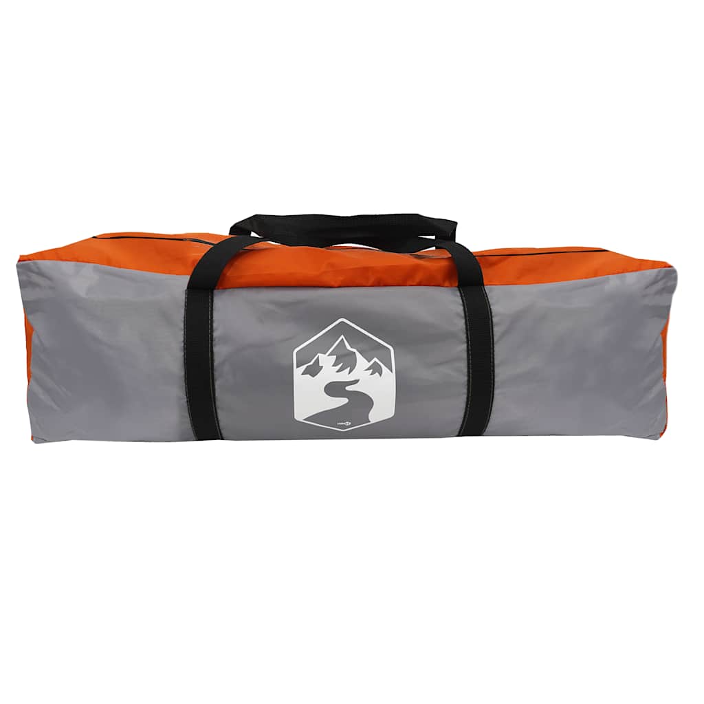 Koepeltent 6-persoons waterdicht oranje is nu te koop bij PeponiXL, paradijselijk wonen!