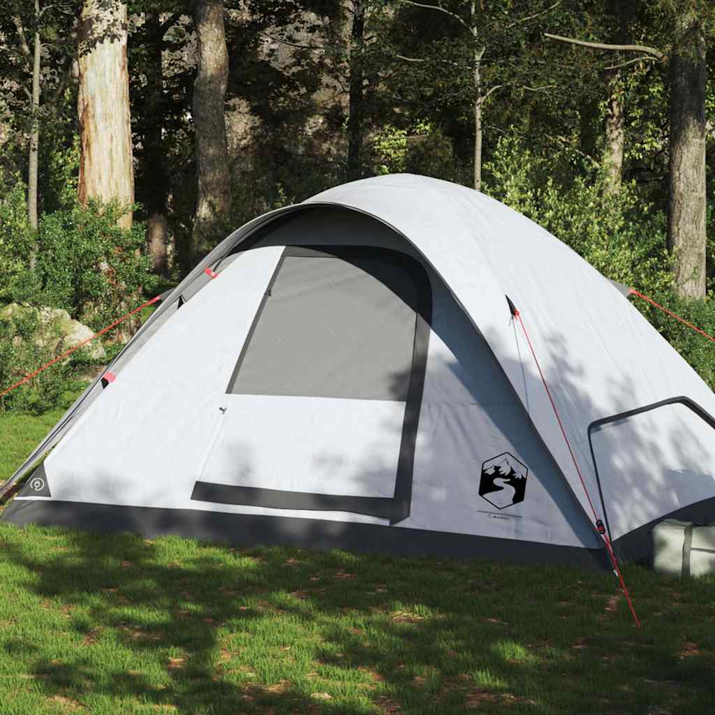 Koepeltent 6-persoons waterdicht verduisterend stof wit is nu te koop bij PeponiXL, paradijselijk wonen!