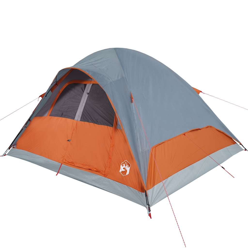 Koepeltent 6-persoons waterdicht oranje is nu te koop bij PeponiXL, paradijselijk wonen!
