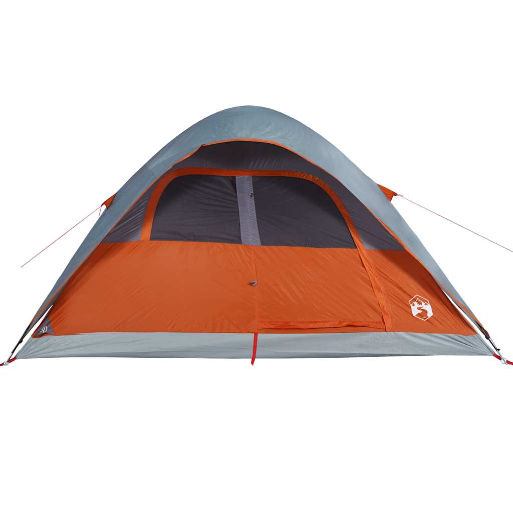 Koepeltent 6-persoons waterdicht oranje is nu te koop bij PeponiXL, paradijselijk wonen!