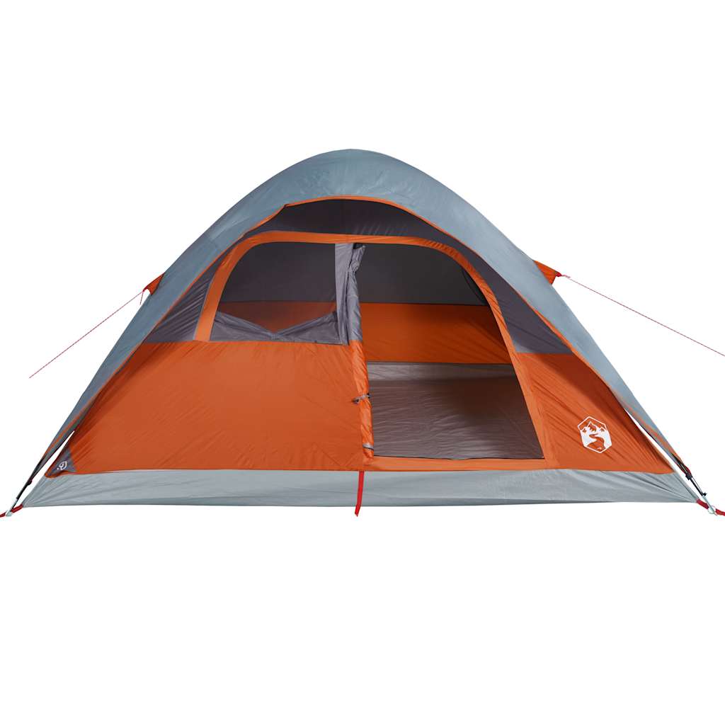 Koepeltent 6-persoons waterdicht oranje is nu te koop bij PeponiXL, paradijselijk wonen!