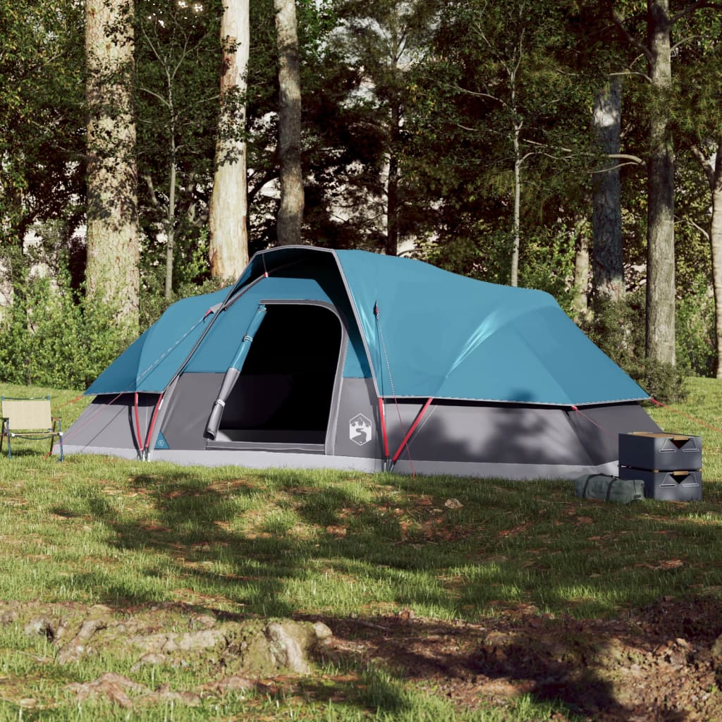 Koepeltent 9-persoons waterdicht blauw is nu te koop bij PeponiXL, paradijselijk wonen!