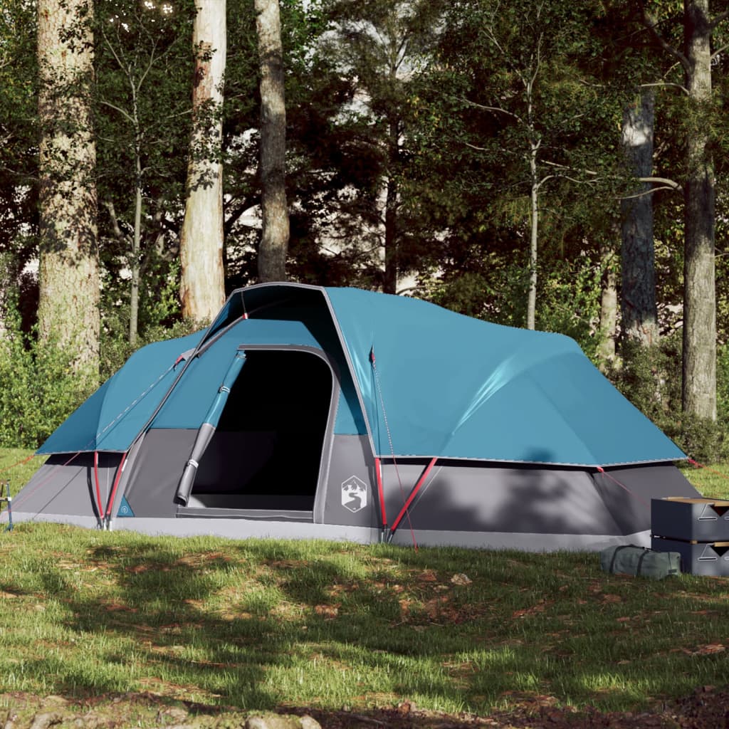 Koepeltent 9-persoons waterdicht blauw is nu te koop bij PeponiXL, paradijselijk wonen!