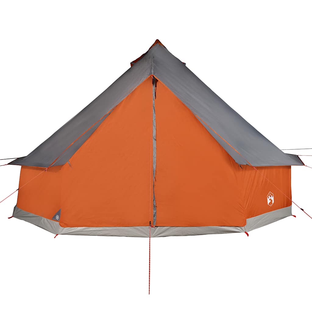 Tipitent voor gezin 8-persoons waterdicht grijs en oranje is nu te koop bij PeponiXL, paradijselijk wonen!