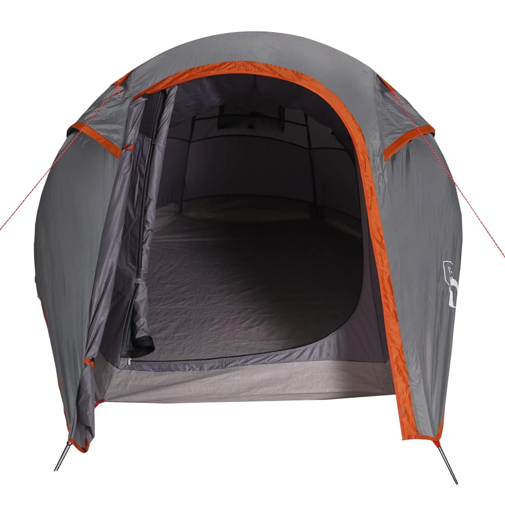 Tunneltent 3-persoons waterdicht grijs en oranje is nu te koop bij PeponiXL, paradijselijk wonen!
