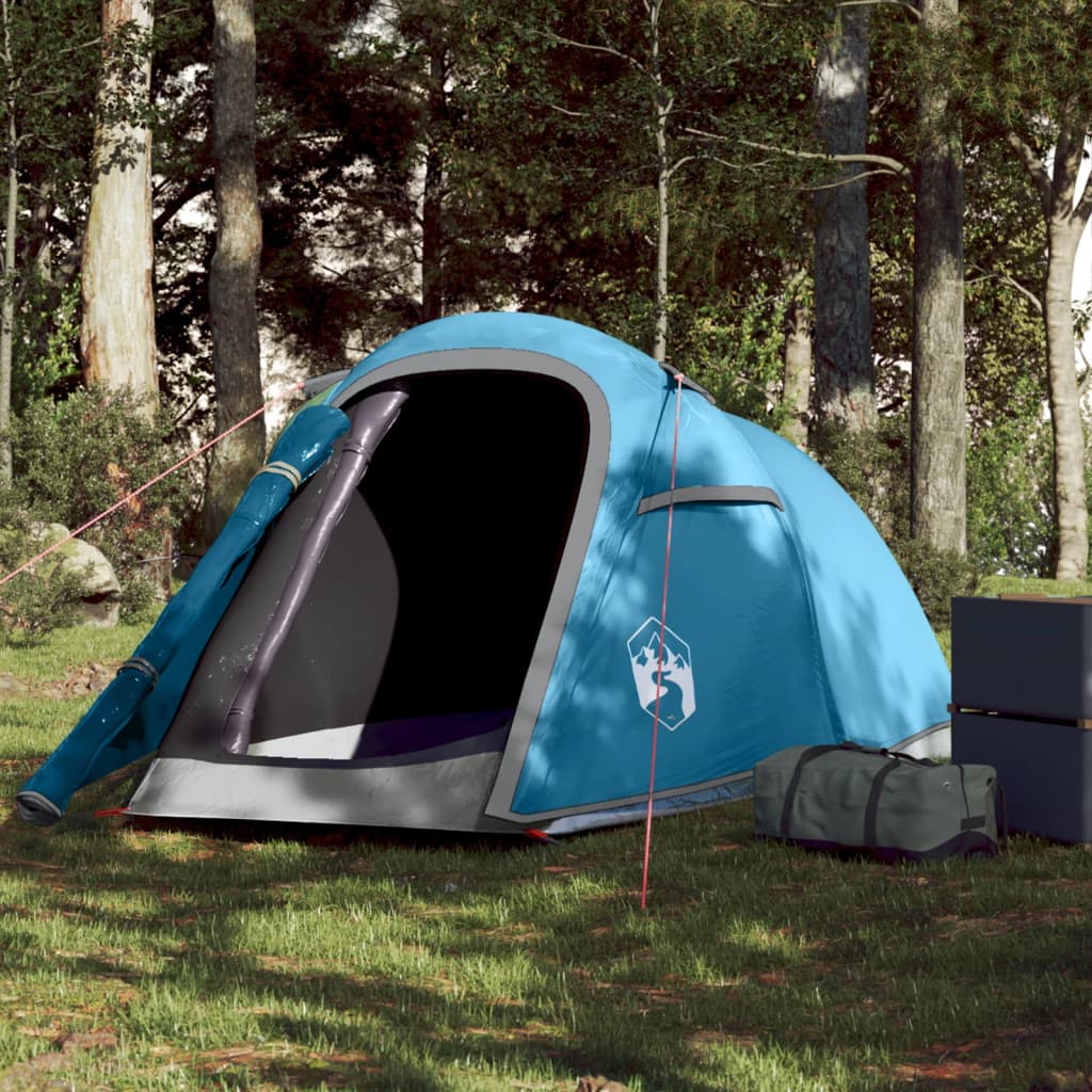 Tunneltent 2-persoons waterdicht blauw is nu te koop bij PeponiXL, paradijselijk wonen!