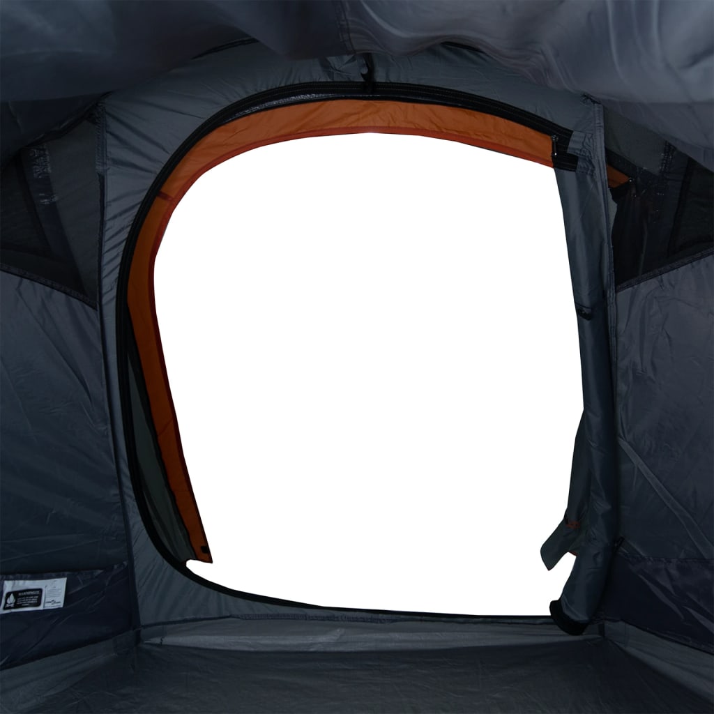 Tunneltent 2-persoons waterdicht grijs en oranje is nu te koop bij PeponiXL, paradijselijk wonen!