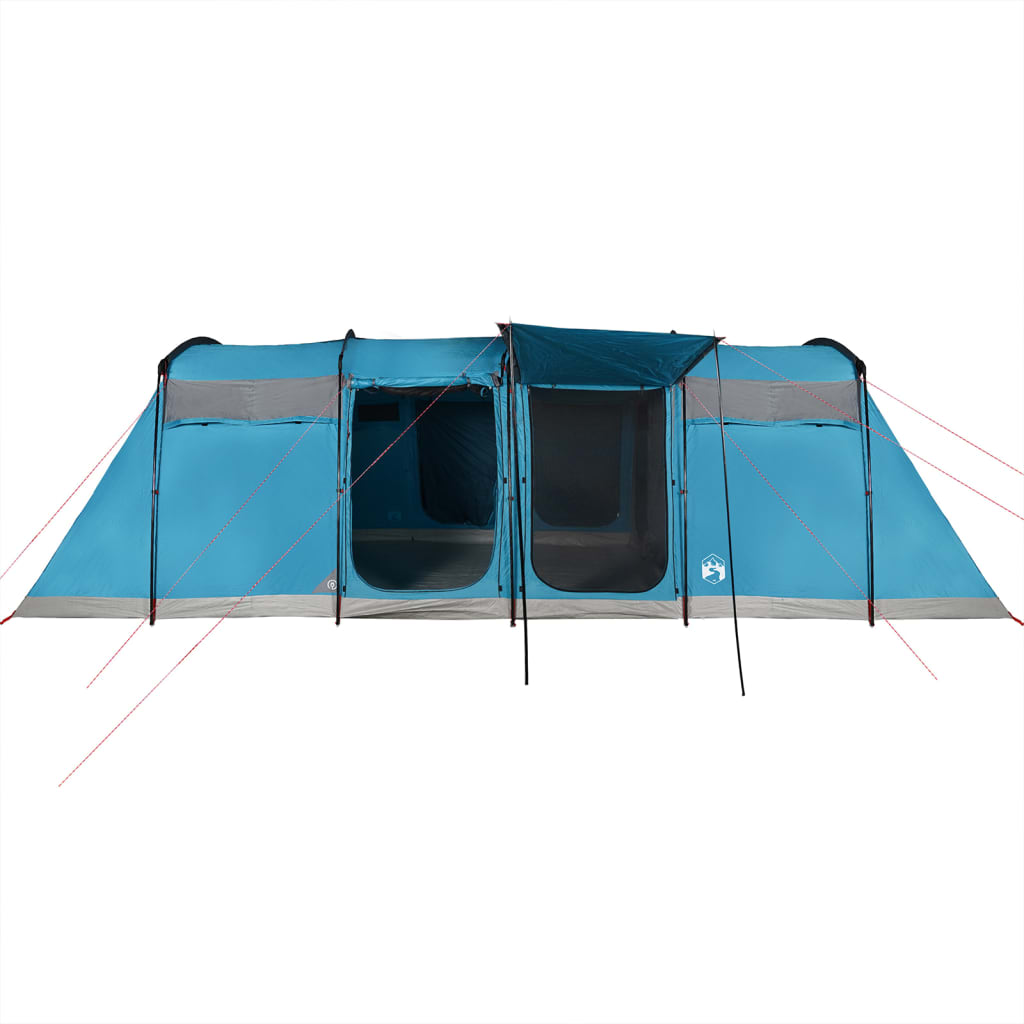 Tunneltent voor gezin 8-persoons waterdicht blauw is nu te koop bij PeponiXL, paradijselijk wonen!