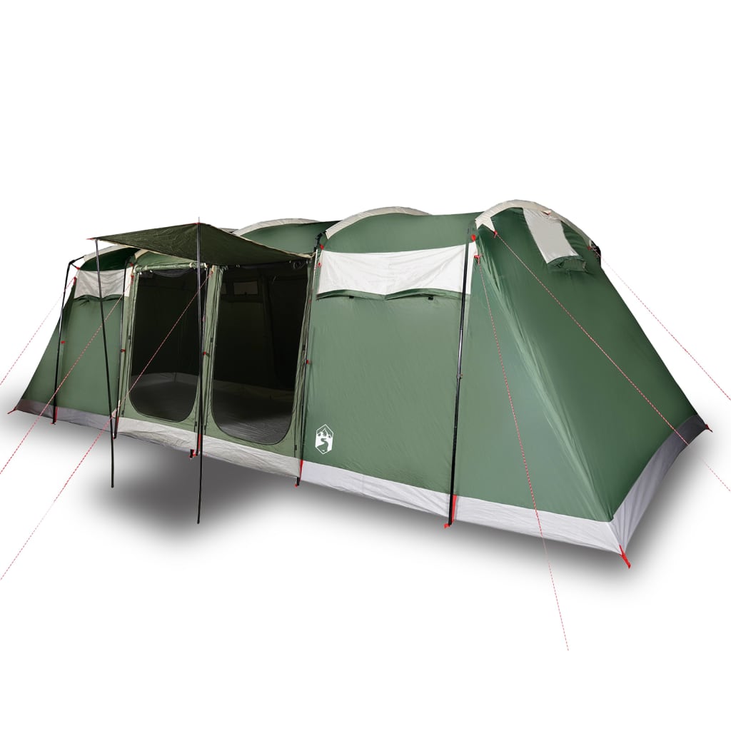 Tunneltent 10-persoons waterdicht groen is nu te koop bij PeponiXL, paradijselijk wonen!