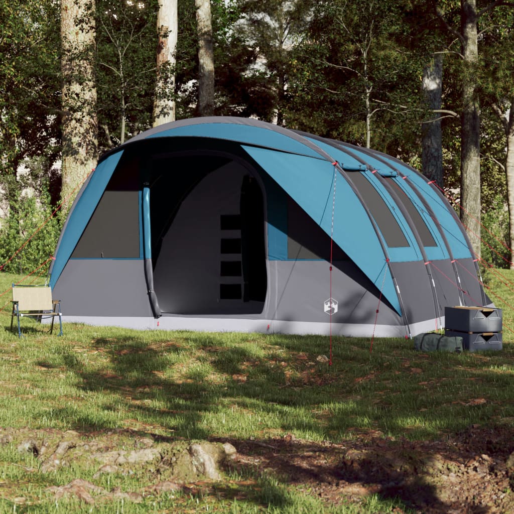 Tunneltent 7-persoons waterdicht blauw is nu te koop bij PeponiXL, paradijselijk wonen!