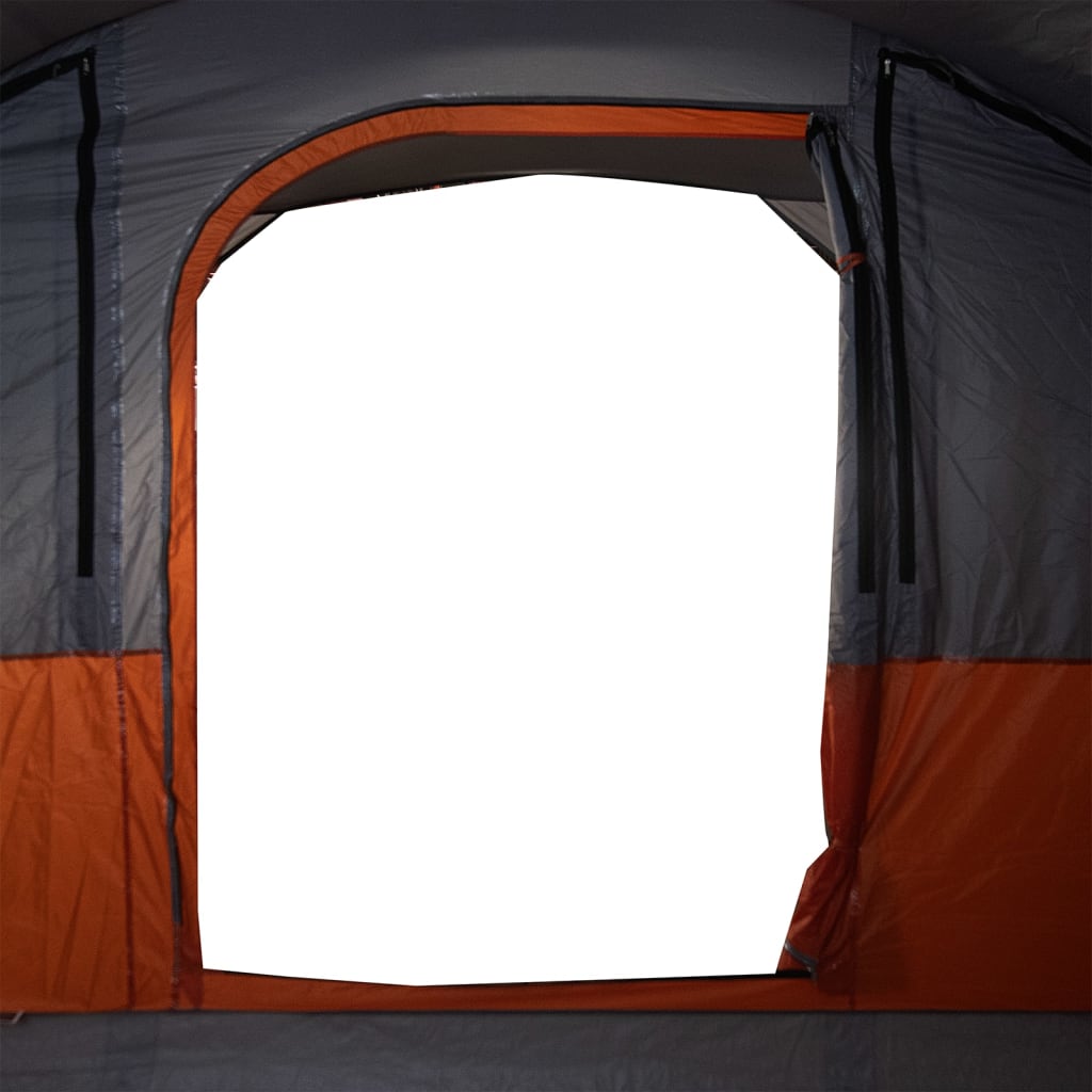 Tunneltent 7-persoons waterdicht grijs en oranje is nu te koop bij PeponiXL, paradijselijk wonen!