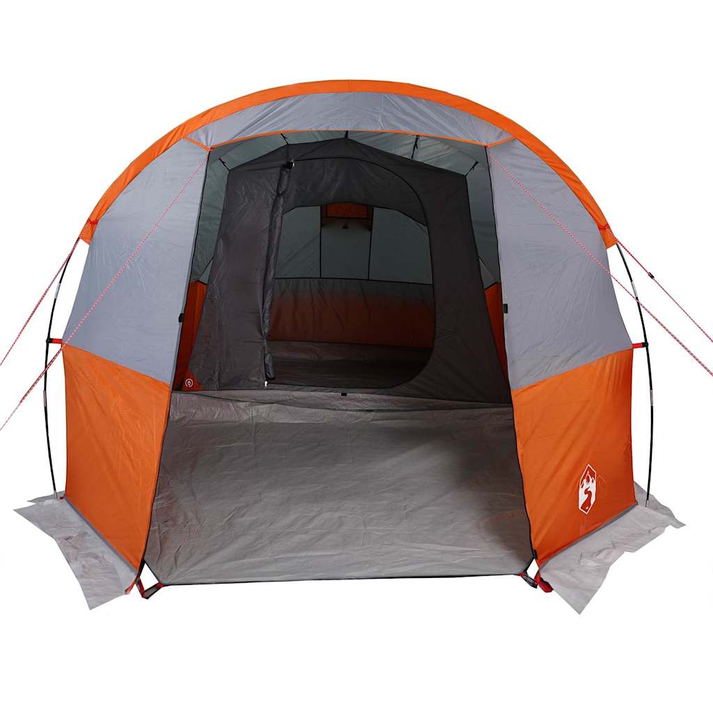 Tunneltent 4-persoons waterdicht grijs en oranje is nu te koop bij PeponiXL, paradijselijk wonen!