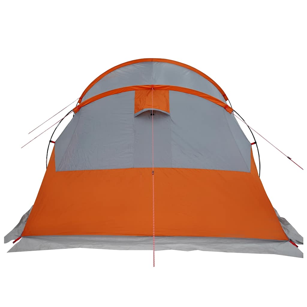 Tunneltent 4-persoons waterdicht grijs en oranje is nu te koop bij PeponiXL, paradijselijk wonen!