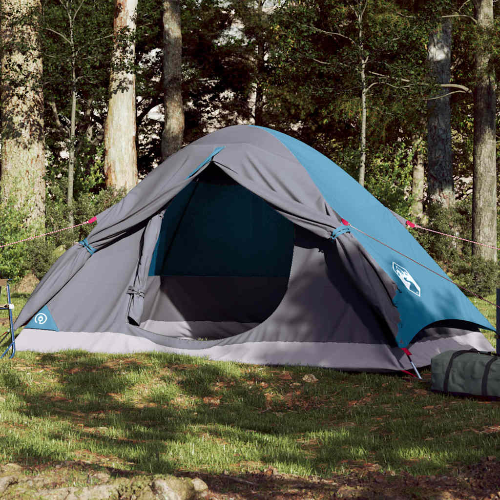 Koepeltent 4-persoons waterdicht blauw is nu te koop bij PeponiXL, paradijselijk wonen!
