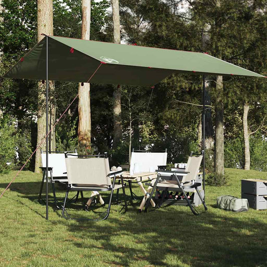 Kampeerluifel waterdicht 360x294 cm groen is nu te koop bij PeponiXL, paradijselijk wonen!