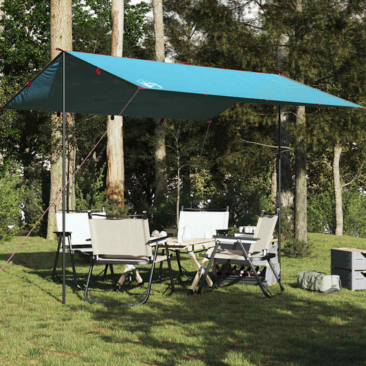 Kampeerluifel waterdicht 360x294 cm blauw is nu te koop bij PeponiXL, paradijselijk wonen!