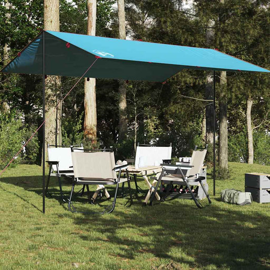 Kampeerluifel waterdicht 400x294 cm blauw is nu te koop bij PeponiXL, paradijselijk wonen!