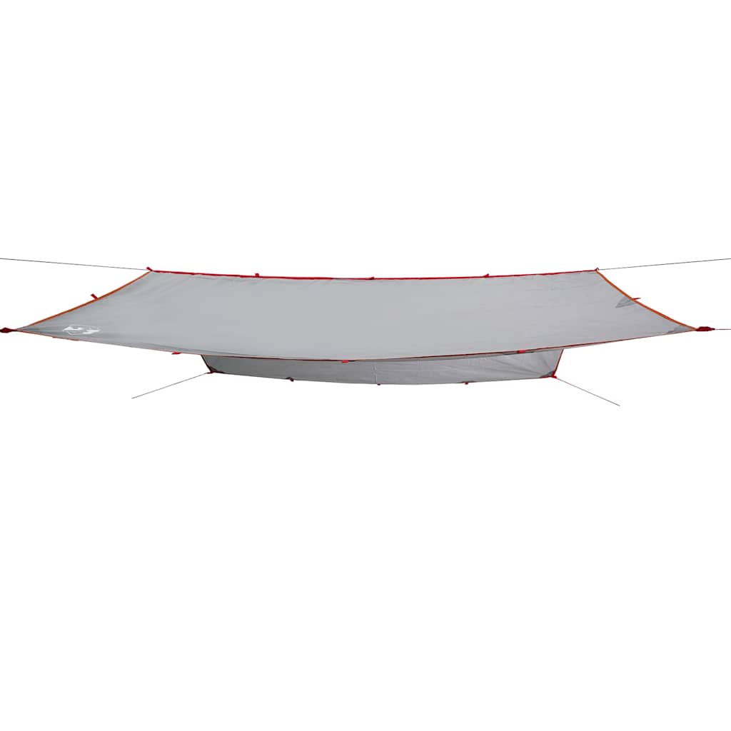 Kampeerluifel waterdicht 400x294 cm grijs en oranje is nu te koop bij PeponiXL, paradijselijk wonen!