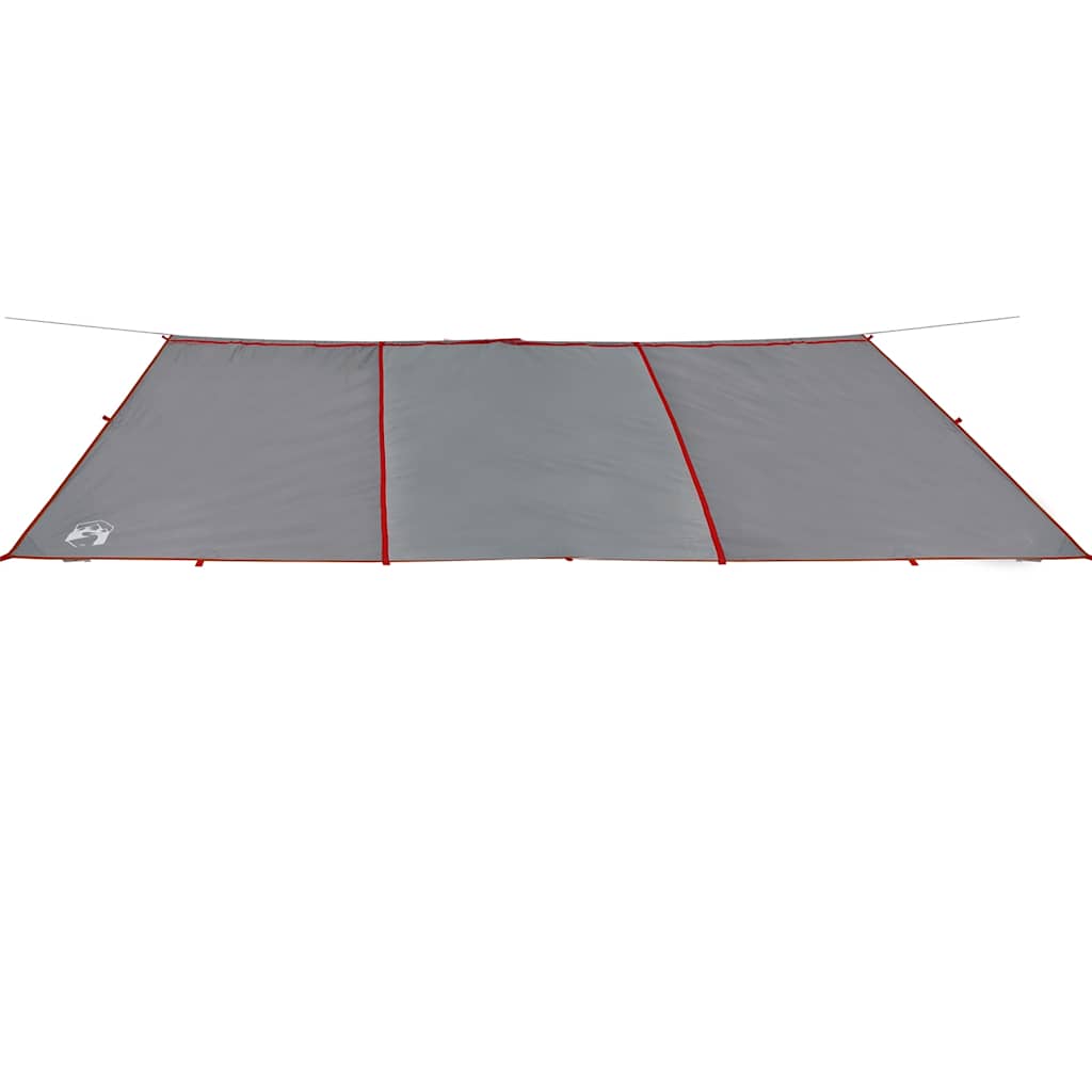 Kampeerluifel waterdicht 420x440 cm grijs en oranje is nu te koop bij PeponiXL, paradijselijk wonen!