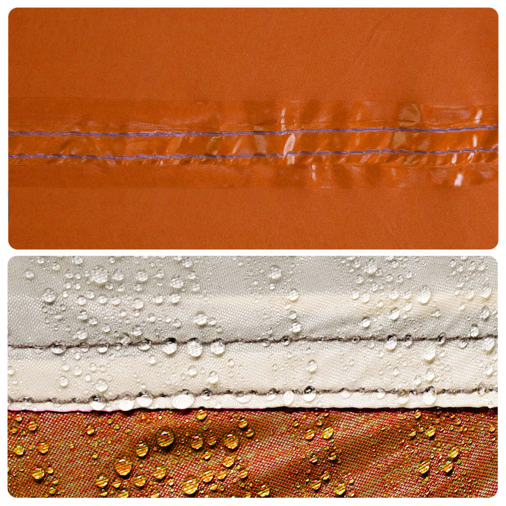 Kampeerluifel waterdicht 430x380x210 cm oranje is nu te koop bij PeponiXL, paradijselijk wonen!