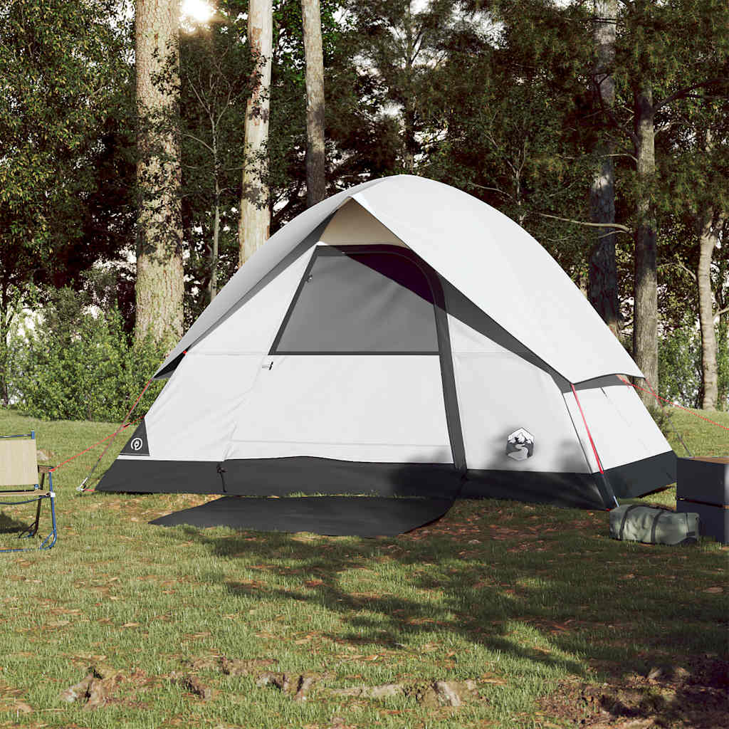 Koepeltent 3-persoons waterdicht verduisterend stof wit is nu te koop bij PeponiXL, paradijselijk wonen!