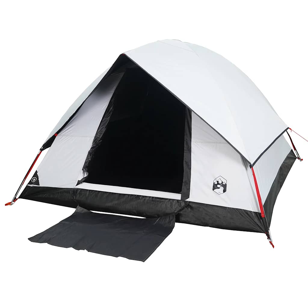 Koepeltent 3-persoons waterdicht verduisterend stof wit is nu te koop bij PeponiXL, paradijselijk wonen!