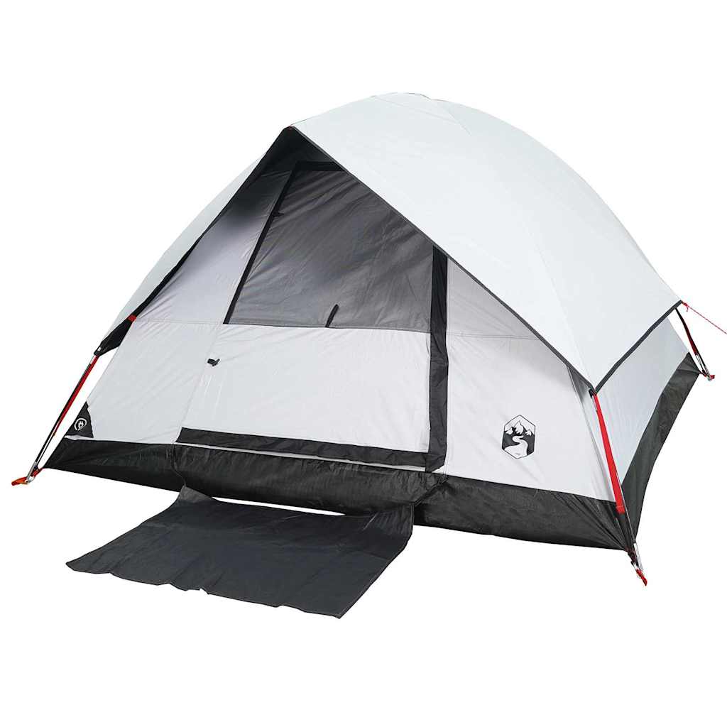 Koepeltent 3-persoons waterdicht verduisterend stof wit is nu te koop bij PeponiXL, paradijselijk wonen!