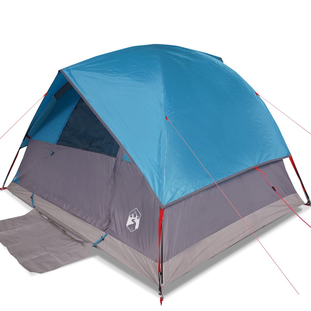 Koepeltent 6-persoons waterdicht blauw is nu te koop bij PeponiXL, paradijselijk wonen!