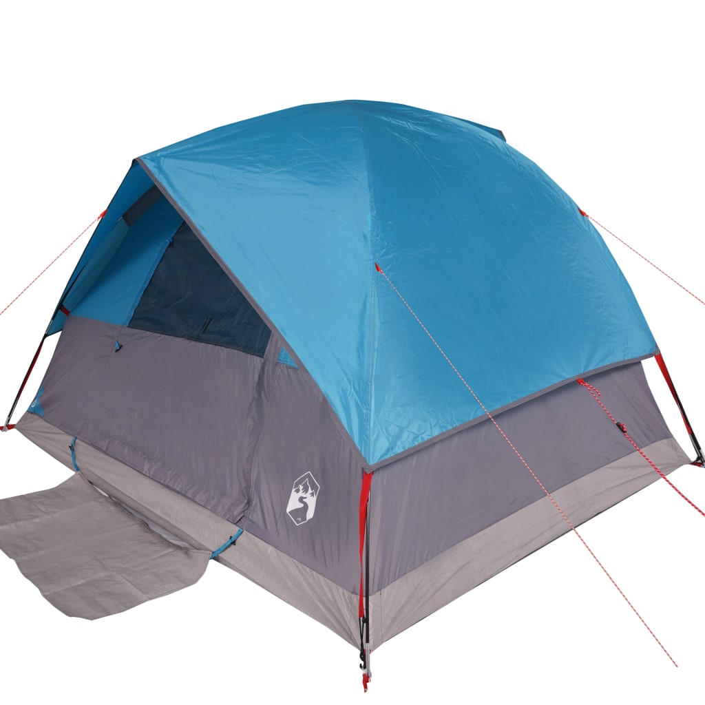 Koepeltent 6-persoons waterdicht blauw is nu te koop bij PeponiXL, paradijselijk wonen!