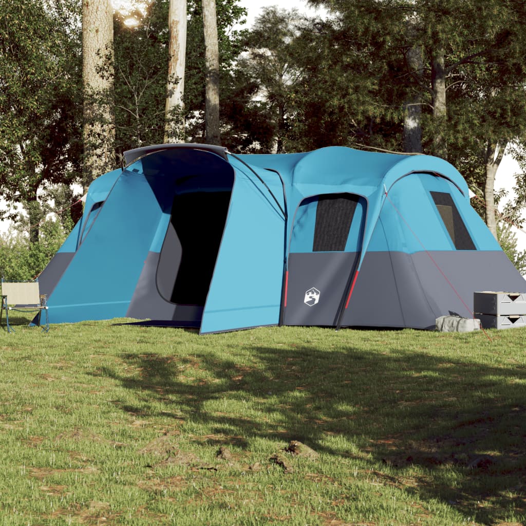 Tunneltent 16-persoons waterdicht blauw is nu te koop bij PeponiXL, paradijselijk wonen!
