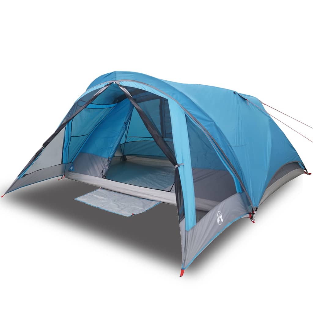Tent 4-persoons waterdicht blauw is nu te koop bij PeponiXL, paradijselijk wonen!
