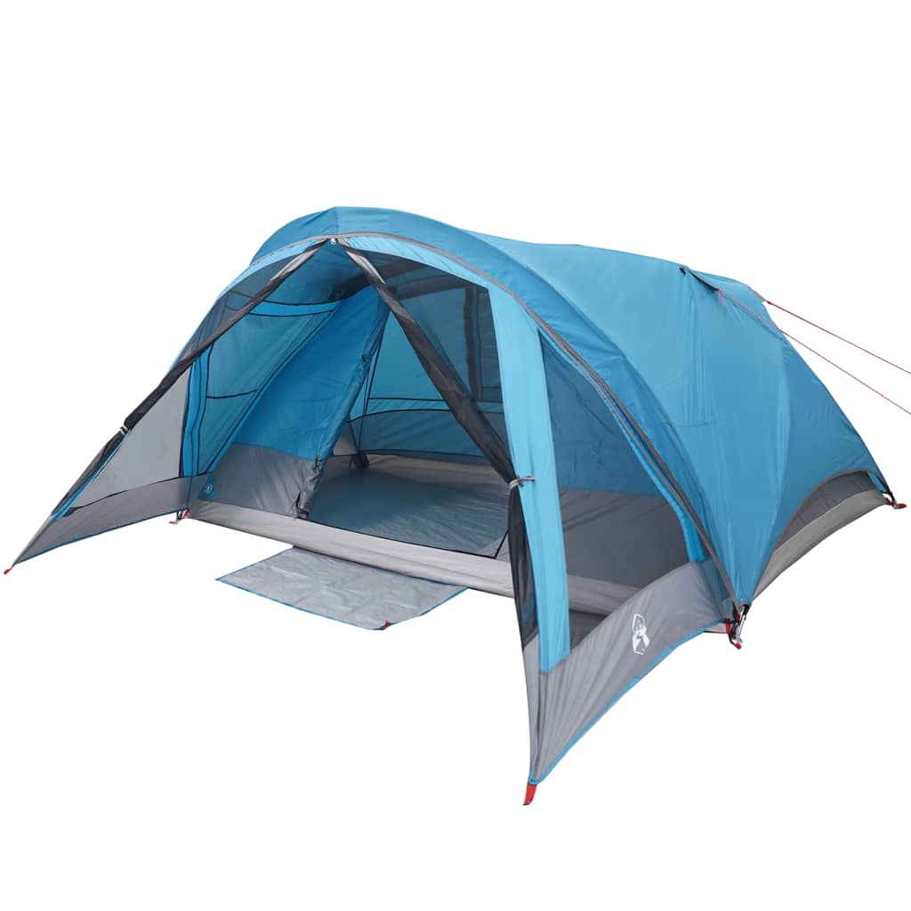 Tent 4-persoons waterdicht blauw is nu te koop bij PeponiXL, paradijselijk wonen!