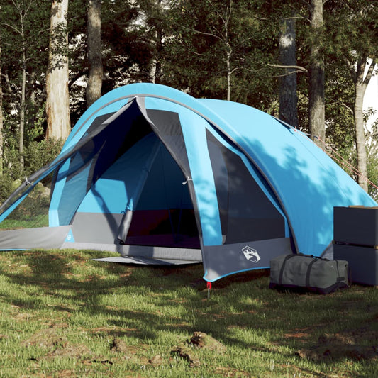 Tent 4-persoons waterdicht blauw is nu te koop bij PeponiXL, paradijselijk wonen!