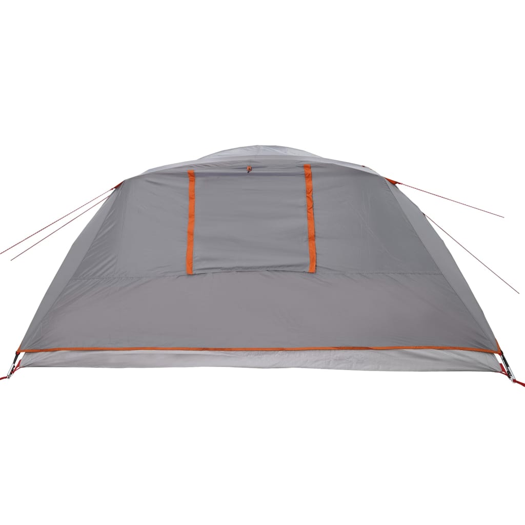 Tent 4-persoons waterdicht grijs en oranje is nu te koop bij PeponiXL, paradijselijk wonen!