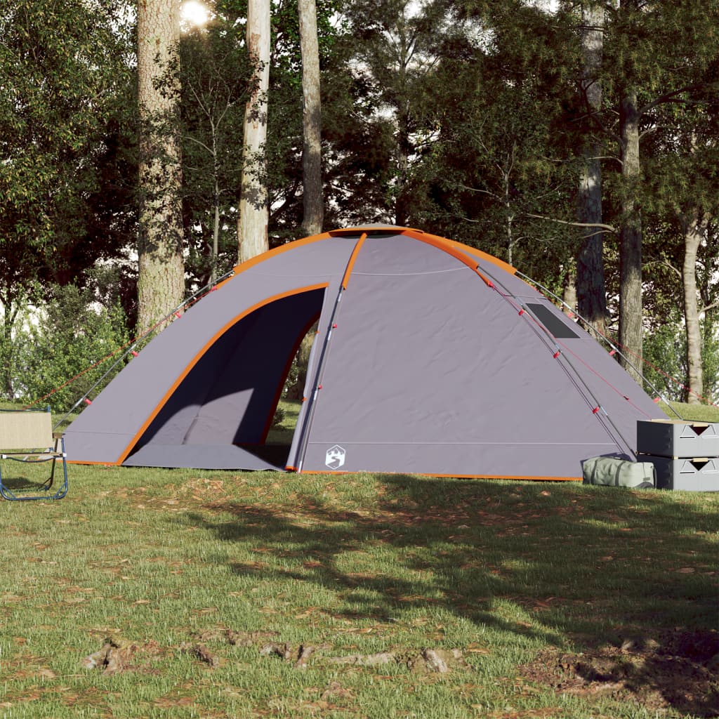 Tent 8-persoons waterdicht oranje is nu te koop bij PeponiXL, paradijselijk wonen!