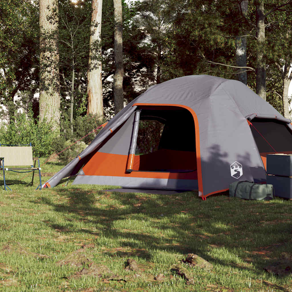 Koepeltent 4-persoons waterdicht grijs is nu te koop bij PeponiXL, paradijselijk wonen!