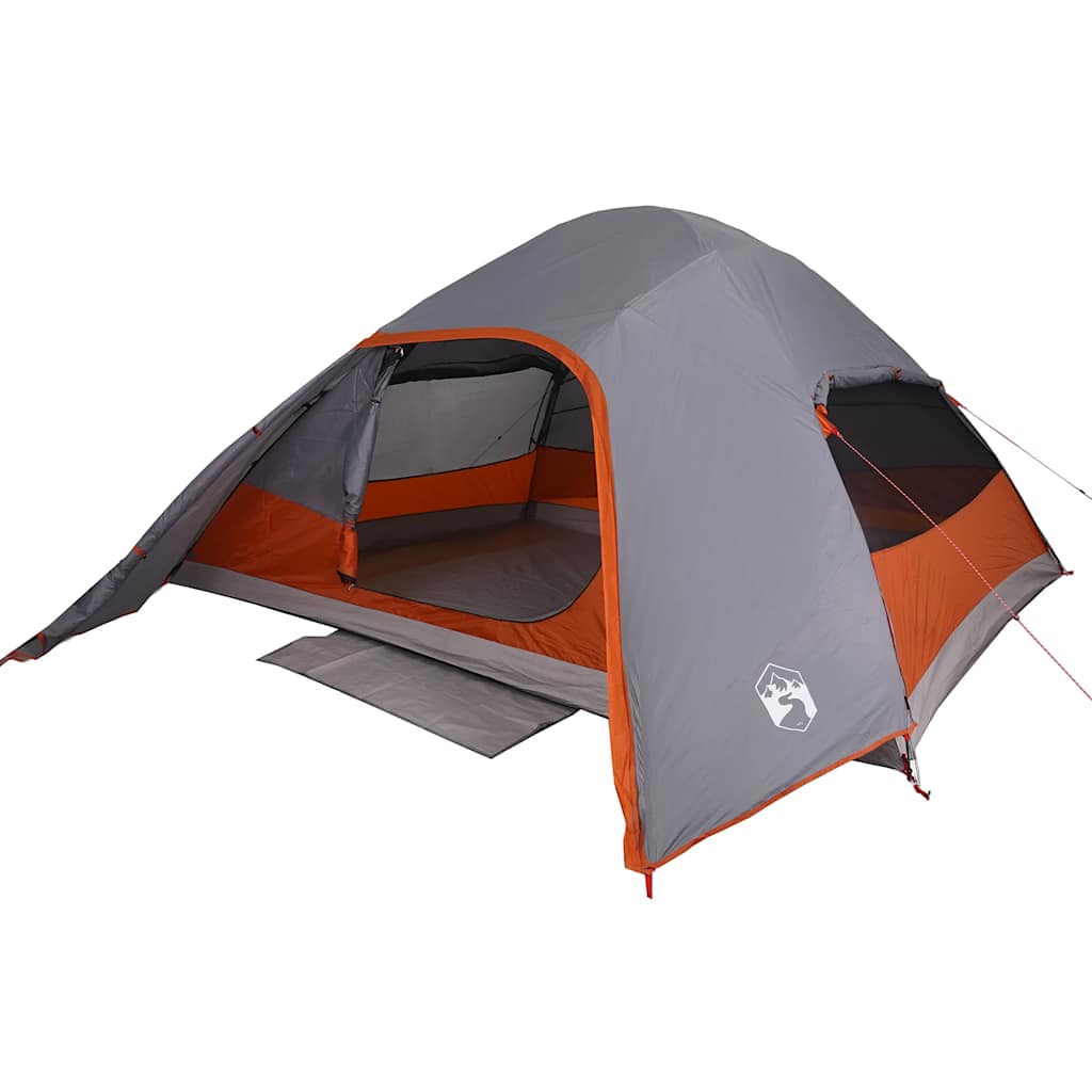 Koepeltent 4-persoons waterdicht grijs is nu te koop bij PeponiXL, paradijselijk wonen!